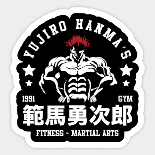 Yujiro Hanma's GYM Sticker